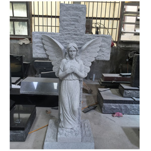 <span class=keywords><strong>Pierre</strong></span> <span class=keywords><strong>tombale</strong></span> d'ange de style occidental moderne utilisée dans les cimetières - Product Image 3