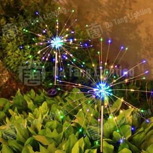 Luz decorativa LED con efecto de explosión de fuegos artificiales, IP65 a prueba de agua, para interiores, exteriores, parques, festivales y espectáculos nocturnos. - Product Image 4