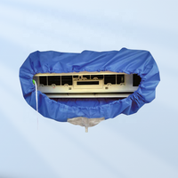 Sac de lavage mural pour climatiseur couvercle de nettoyage pour climatiseur