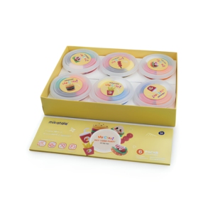 MIKATALE High-quality 12-color Fast Food Party-themed Non-stick Lightweight Foaming Clay <b>Gift</b> <b>Box</b> for <b>Eid</b> Al-Fitr - Product Image 1