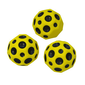 Logotipo personalizado PU hinchable Bola de Luna regalo promocional Multi-agujero Coral Stress Ball - Product Image 1