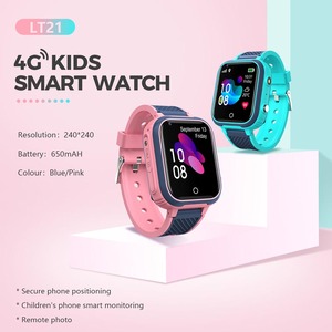 LT21 4G Reloj inteligente para niños GPS WiFi LBS Ubicación Videollamada SOS Cámara Niños Niñas Teléfono Niño Impermeable Smartwatch <span class=keywords><strong>Chat</strong></span> de voz - Product Image 2