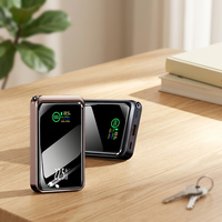 Harga Pabrik Power Station Portabel 10000mAh Kapasitas Tinggi Input AC Tipe-C Pengisian Cepat PD20W Power Bank dengan Kabel