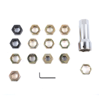 XCTOOL 16 pièces ensemble de re-filetage de broche d'essieu réparation de filetage Kit d'outils automobiles ensemble de filetage XC2043B