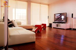 <span class=keywords><strong>Capsule</strong></span> intégrée préfabriquée de camping bon marché maison préfabriquée mobile en acier léger transportable conteneur maison en verre villa à vendre - Product Image 2