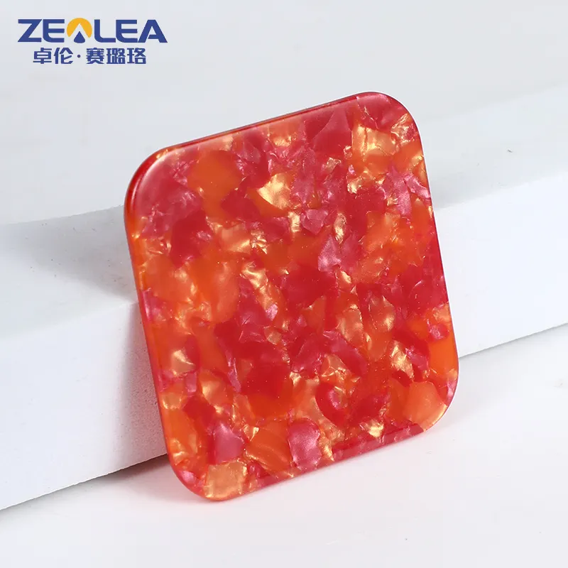 Hot sale colorful Acrylic Material Celluloid Used for DIY