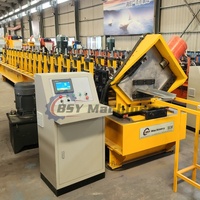Machine de profilage de profilés en acier à réglage rapide et entièrement automatique pour poutrelles en C de 80 à 300 mm, usage intensif