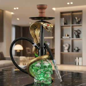 Tuyau de chicha unique en forme de tête de <span class=keywords><strong>serpent</strong></span>, nouveau design, chicha pour fumer - Product Image 2
