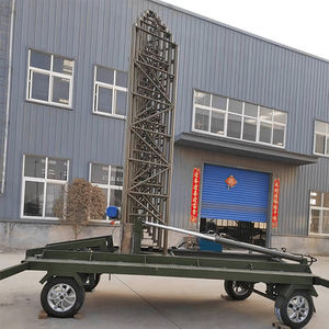 Torre de Comunicación Móvil Telescópica Galvanizada por Inmersión en Caliente de 30m y 45m, Certificada ISO9001 para Telecomunicaciones en Edificios - Product Image 4