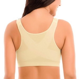 <span class=keywords><strong>Correcteur</strong></span> de posture S-5XL, soutien-gorge releveur pour femmes, nouveau soutien-gorge à dos croisé, sous-vêtements respirants, soutien-gorge de sport antichoc, veste de fitness - Product Image 4