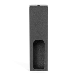 Simple guide basic system for basic wardrobe - zipper graphite finish silver finish - Product Image 1