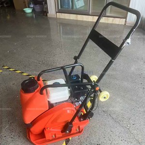 Machine de compacteur de plaque vibrante à essence de haute qualité moteur 5.5-6.5HP pour le compactage du sol routes en béton/asphalte bas - Product Image 5