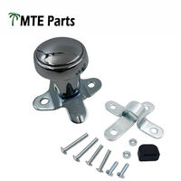 Vente Flash : Bouton de Volant Universel en Aluminium pour Voiture, Tondeuse à Gazon, Tracteur - Accessoires Chromés 40007