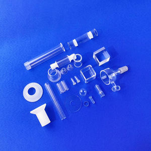 Lámina <span class=keywords><strong>de</strong></span> <span class=keywords><strong>Cuarzo</strong></span> <span class=keywords><strong>de</strong></span> Doble Tubo para Laboratorio, Placa <span class=keywords><strong>de</strong></span> <span class=keywords><strong>Cuarzo</strong></span> <span class=keywords><strong>de</strong></span> Alta Pureza, Densidad 22gcm3 - Product Image 5