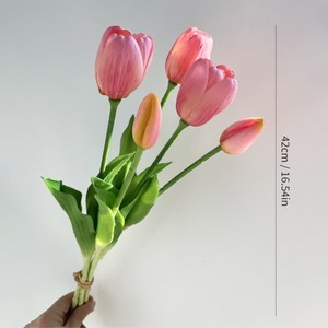 Artificial <strong>Tulips</strong> for Christmas &amp; Wedding Decorations for Household Dining <strong>Table</strong> &amp; Wedding Decor Christmas Floral <strong>Tulip</strong> - Product Image 2