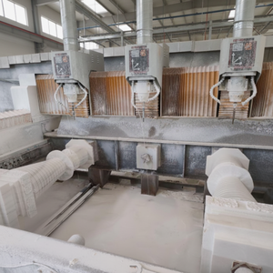 Routeur CNC à trois têtes JK-9010 pour la gravure sur pierre, granit et <span class=keywords><strong>marbre</strong></span>, contrôlé par PLC, moteur à engrenages 5,5 kW, puissance de coupe maximale 3200 mm - Product Image 5