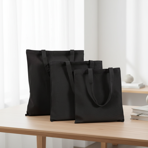 Sac d'épicerie réutilisable le plus vendu avec logo, sac fourre-tout en toile <span class=keywords><strong>de</strong></span> coton personnalisé avec logo imprimé - Product Image 1