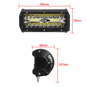 12-24V voiture LED travail barre lumineuse inondation Spot lumière conduite tout-terrain camion SUV 4x4 ATV - Product Image 4