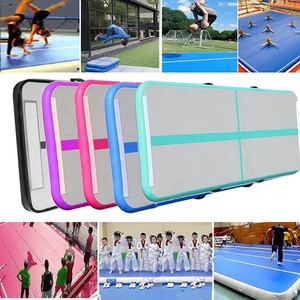 เสื่อ PVC เป่าลมสำหรับยิมแบบพกพาและลู่วิ่งสำหรับใช้ในบ้านและการฝึกแบบมืออาชีพติดตั้งและจัดเก็บได้ง่าย - Product Image 6