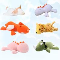 Jouets en peluche lestés en forme de dinosaure pour soulager l'anxiété, OEM/ODM, pour garçons, filles et enfants