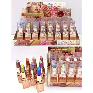 <span class=keywords><strong>MISS</strong></span> <span class=keywords><strong>BETTY</strong></span> Rouge à lèvres de maquillage à la mode, 8 couleurs, 24 pièces, perle caméléon, super brillant, longue durée, imperméable, léger parfum - Product Image 4