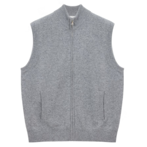 <span class=keywords><strong>Gilet</strong></span> tricoté en <span class=keywords><strong>cachemire</strong></span> sans manches pour <span class=keywords><strong>femme</strong></span> avec <span class=keywords><strong>gilet</strong></span> élégant <span class=keywords><strong>zippé</strong></span> - Product Image 1