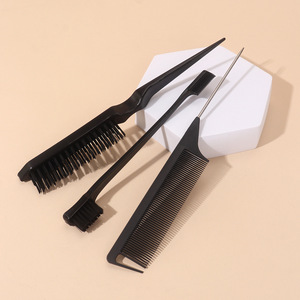 Salon de coiffure de haute qualité <span class=keywords><strong>brosse</strong></span> peigne <span class=keywords><strong>chignon</strong></span> peigne cheveux cuir chevelu peigne Massage - Product Image 3