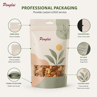 Sacs refermables personnalisés en Mylar de qualité alimentaire avec logo imprimé, pochettes d'emballage verticales en aluminium