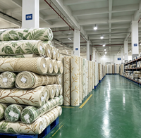 Tissu satiné 100 % polyester sur mesure, brossé, tissé, anti-boulochage, résistant à l'abrasion, Dobby, poids moyen, 90 GSM, 75D, pour articles ménagers