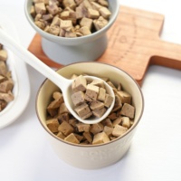 Friandises pour chiens et chats en gros, foie de bœuf lyophilisé - Snacks pour animaux de compagnie riches en protéines et sans céréales