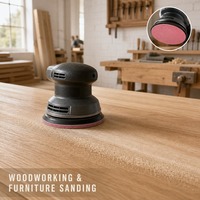 Disque de ponçage en céramique de 115 mm (4,5 pouces) avec fixation auto-agrippante, papier abrasif P60 P80 P120 P180 pour le débavurage du métal, le décapage de peinture et le travail du bois