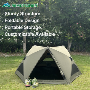 Tente <span class=keywords><strong>de</strong></span> <span class=keywords><strong>camping</strong></span> entièrement automatique, portable, pliable, imperméable, résistante au vent, abri solaire, tente <span class=keywords><strong>de</strong></span> plage <span class=keywords><strong>pour</strong></span> le <span class=keywords><strong>camping</strong></span> en plein air, la randonnée - Product Image 3