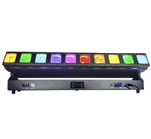 Luz de cabeza móvil económica inteligente 10x60W RGBW 4in1 Beam Strobe Wash Matrix Zoom DMX con retroiluminación Pixel Led <span class=keywords><strong>para</strong></span> parques temáticos - Product Image 2