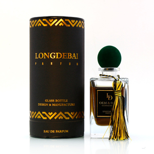 Wholesale Mens Square Empty <b>Perfume</b> Spray Bottle Clear Pump <b>Atomizer</b> Crimp 30ml 50ml 100ml Glass <b>Perfume</b> Bottle With Gift Box - Product Image 5