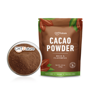 CHTNature OEM alta calidad sabor a chocolate natural alcalinizado cacao en polvo 100 g/bolsa de cacao en polvo - Product Image 2