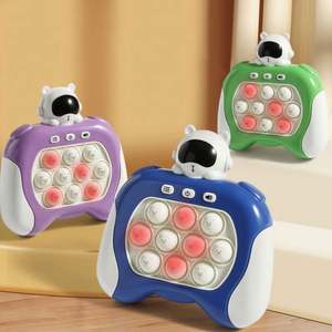 Juego de Rompecabezas Rápido 2025 con Luces LED, Juguetes de Silicona para Entrenamiento, Juguetes Sensoriales para Niños, Popit, Juguetes Electrónicos de Burbujas - Product Image 4
