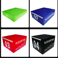 Super Septiembre: Caja de Salto Suave Tres en Uno para Entrenamiento de Fuerza y Ejercicio Físico, Equipo de Gimnasio y Fitness
