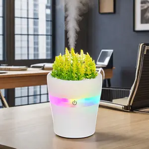 New Arrival Factory Direct Mini Plant Ultrasonic Atomizer USB Air Purifier Humidifier For Home Hotel Car School