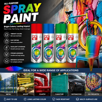 Peinture en aérosol acrylique multicolore à prix direct