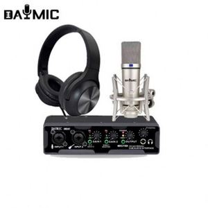 Kit d'équipement de diffusion et d'enregistrement professionnel pour studio et diffusion en direct, comprenant moniteur actif, microphone, carte son et kit de isolation acoustique pour chant à domicile - Product Image 6