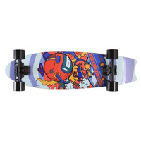Planche à roulettes terrestre à quatre roues pour enfants, scooter pour débutants, mini planche à roulettes pour enfants débutants