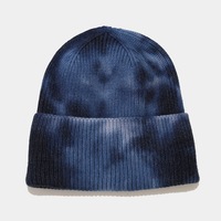 Nouvelle mode Streetwear Hip Hop casquettes hiver laine tricoté chapeau cravate colorant imprimer chaud Skullies bonnets personnalisés