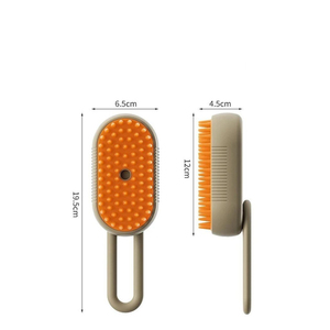 Cepillo Multifuncional Antisalpicaduras para Gatos, Cepillo Eléctrico USB con Vapor y Masaje, Cepillos para el Pelo de Gatos con Autolimpieza, Peine para el Cuidado de Mascotas - Product Image 6