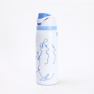 Gobelet isotherme en acier inoxydable 304 à large ouverture, portable, pour femmes, voyages en plein air, cadeau de rentrée scolaire - Product Image 4