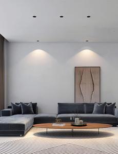 Hiện Đại Nhôm Downlight Vòng Nhà Ở Thay Đổi Độ Sáng Lõm COB Trần <span class=keywords><strong>LED</strong></span> Cho Khách Sạn Phòng Ngủ Khách Phòng Đọc Sách Chiếu Sáng Lịch Thi Đấu - Product Image 6