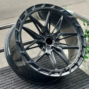 Jantes de voiture de course concaves en chrome argenté forgé 5X112 5X120 18 19 20 21 22 23 pouces compatibles avec <span class=keywords><strong>BMW</strong></span> M2 <span class=keywords><strong>M3</strong></span> E39 E46 <span class=keywords><strong>E92</strong></span> M4 M5 E34 - Product Image 1