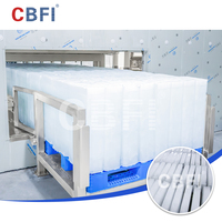 Bloque de Hielo Grande de Aluminio con Enfriamiento por Agua/Aire, de Alta Capacidad y Ahorro de Energía, con Motor PLC Industrial, de Fábrica en Guangzhou