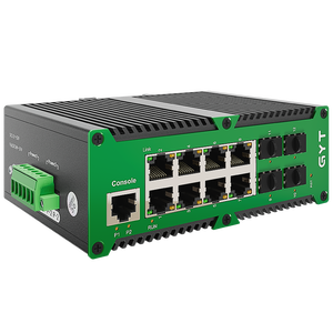 <span class=keywords><strong>Switch</strong></span> <span class=keywords><strong>Industriale</strong></span> Gestito PoE di Livello Firewall con 12 Porte Gigabit RJ45 e 4 Porte SFP, L2 SNMP IGMP Snooping VLAN, Disponibile - Product Image 4