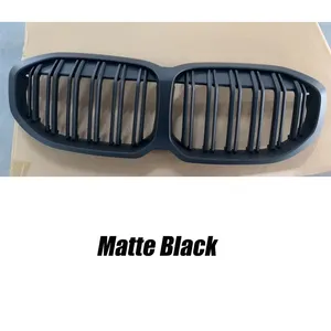 StarNav Pour BMW Série 1 F40 2020-2024 Cache de calandre inférieure à double grille avant, Garniture de couvercle d'aération de spoiler de voiture - Product Image 3