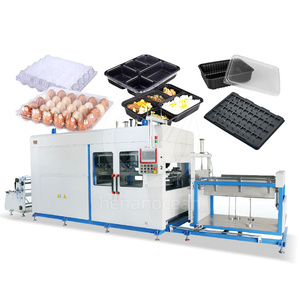 Boîte à emporter en plastique OCEAN Machine de thermoformage sous vide PS Feuille de plastique Plateau Conteneur Machine de fabrication - Product Image 1